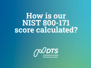 How is our NIST 800-171 score calculated?